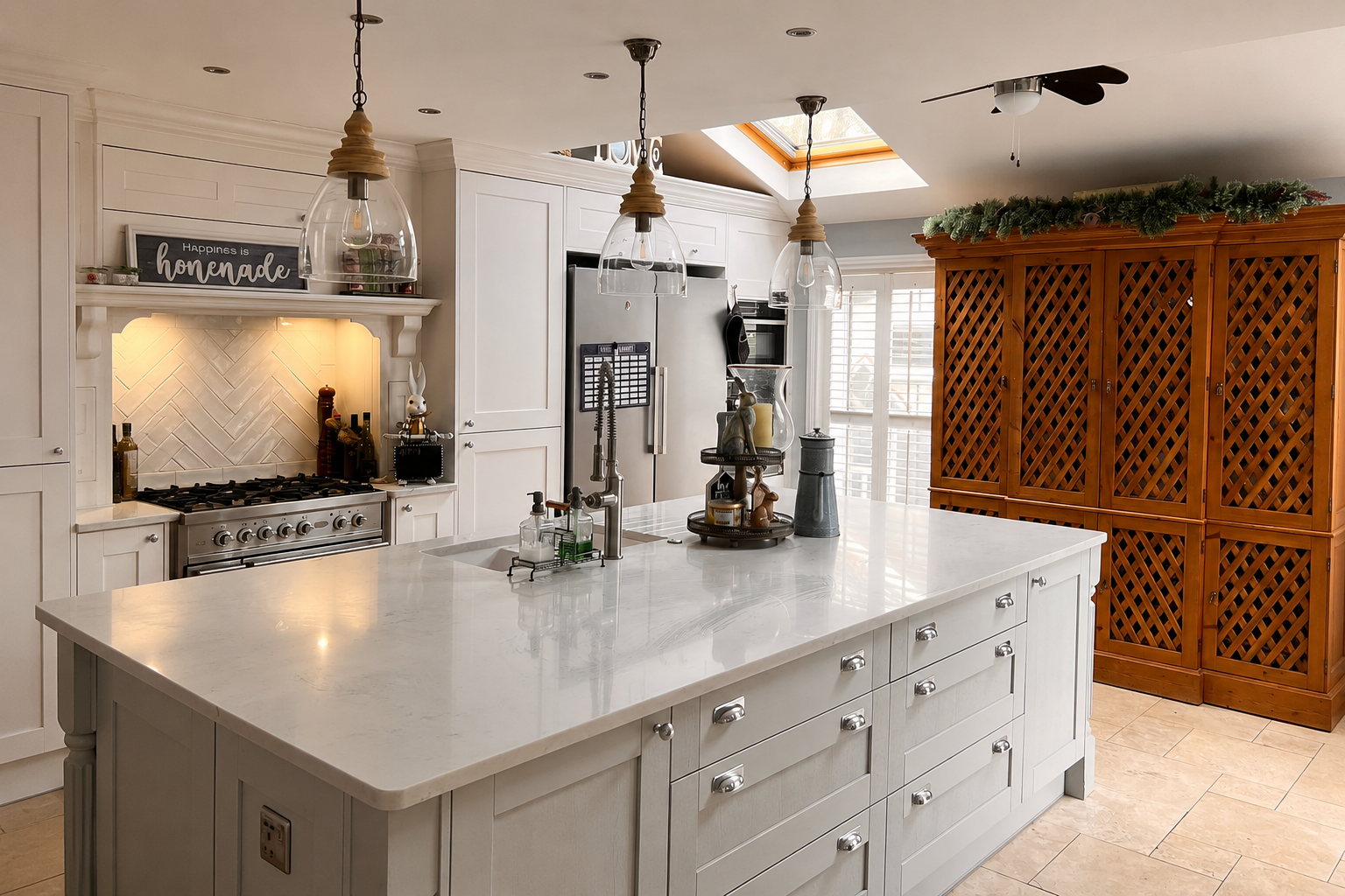 Bespoke kitchen project by Hawksure Developments